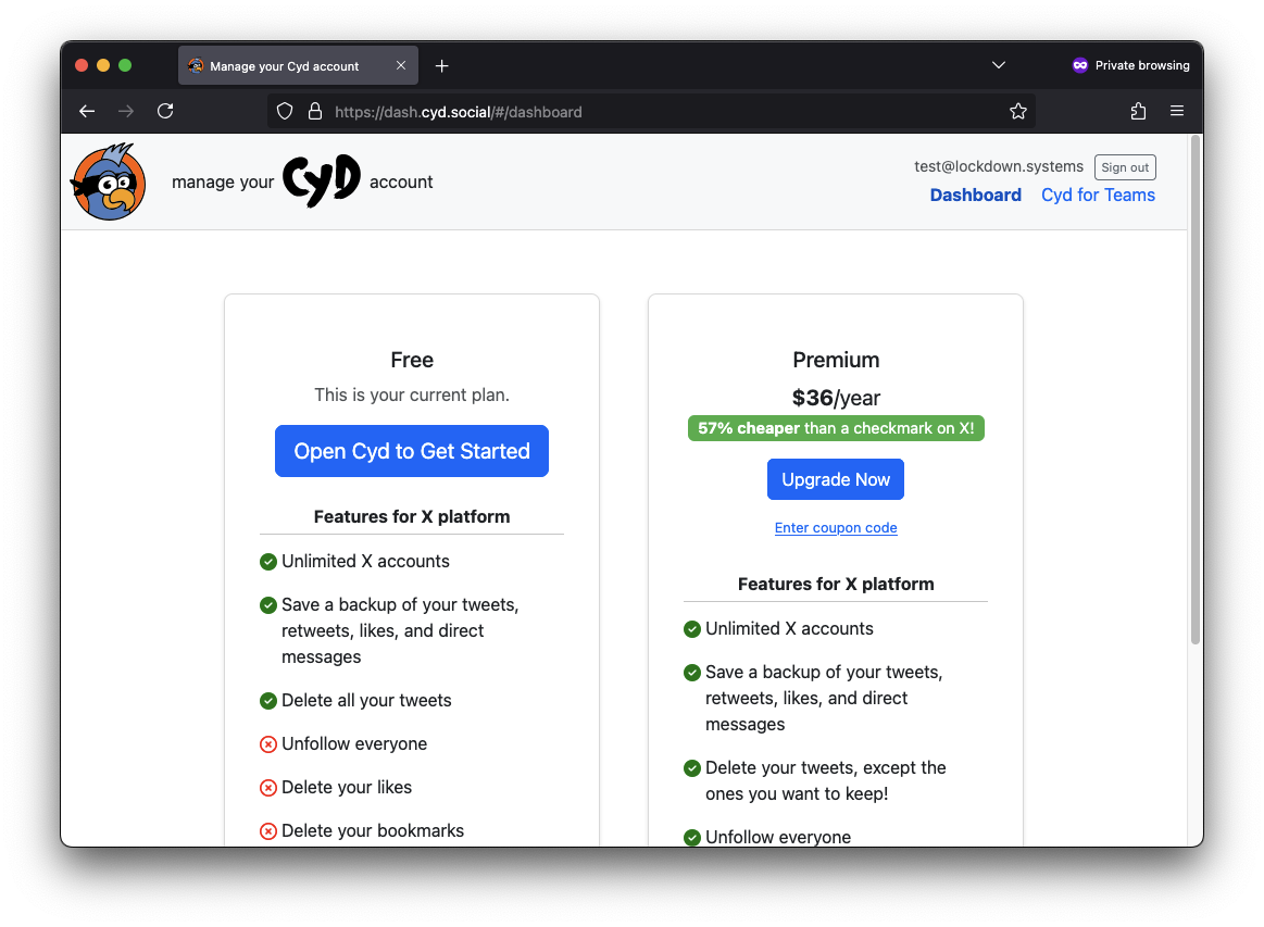 Cyd Dashboard